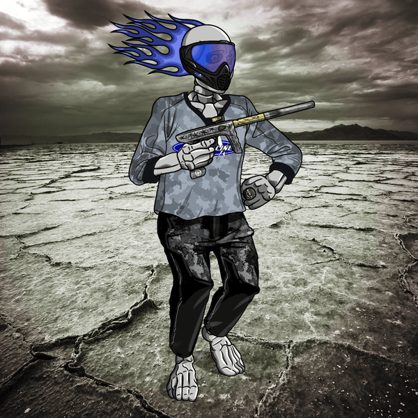 Adrenaline Skully NFT - Mad Max in Airball with Goggles and Ring - Adrenaline